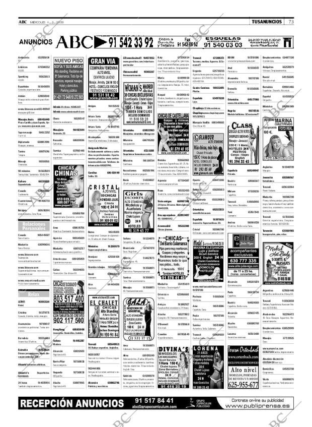 ABC MADRID 04-02-2009 página 73