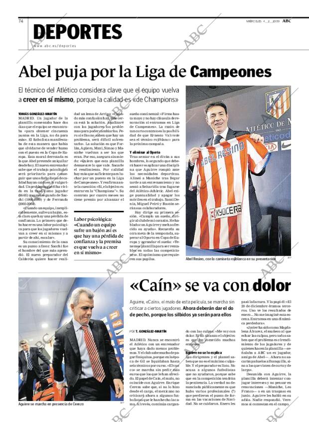 ABC MADRID 04-02-2009 página 74