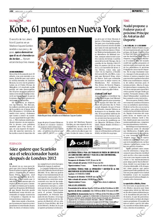 ABC MADRID 04-02-2009 página 79