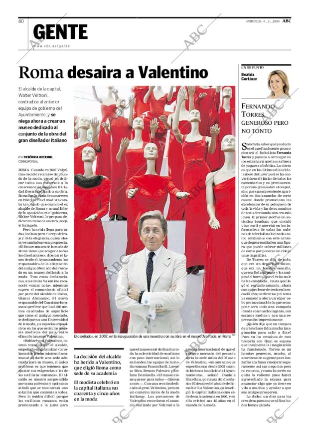 ABC MADRID 04-02-2009 página 80