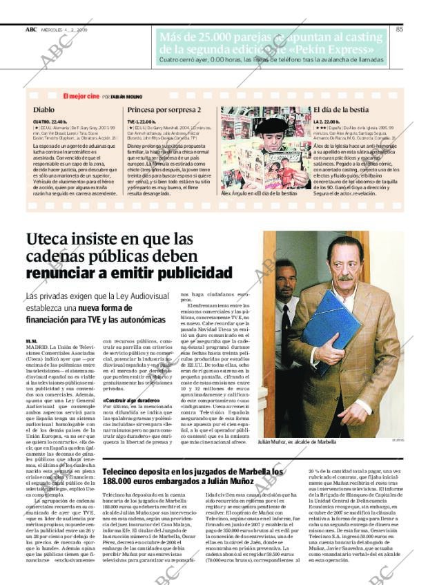 ABC MADRID 04-02-2009 página 85
