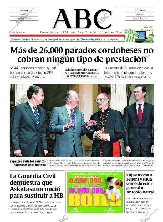 ABC CORDOBA 05-02-2009 página 1