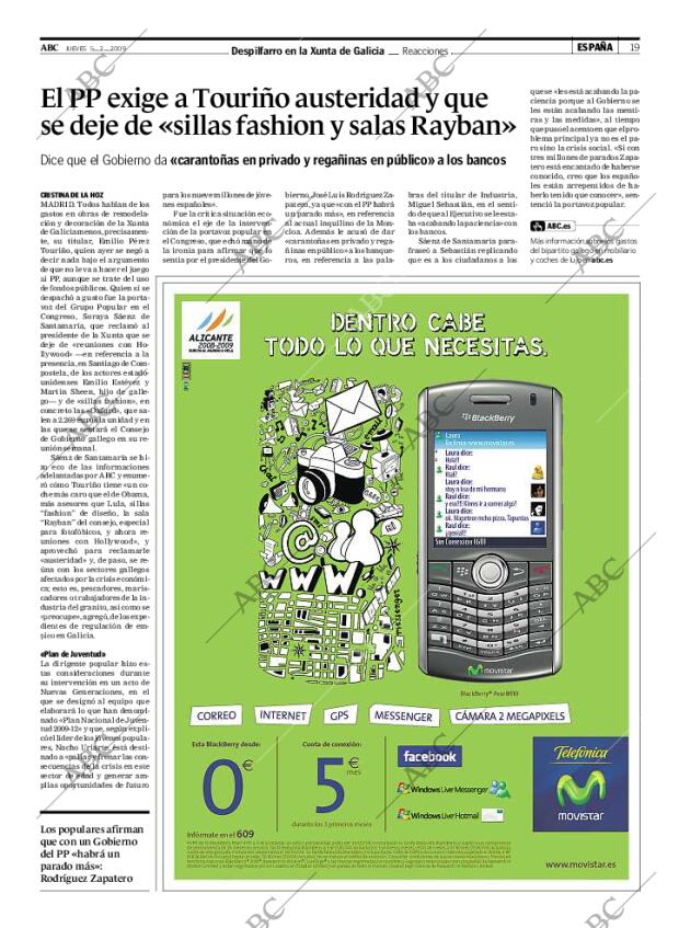 ABC MADRID 05-02-2009 página 19