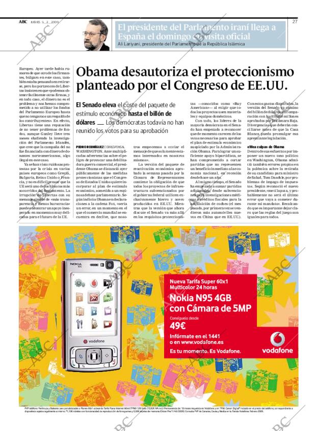 ABC MADRID 05-02-2009 página 27
