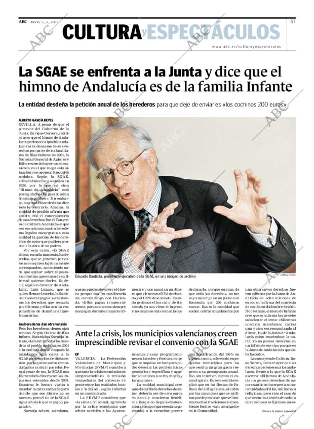 ABC MADRID 05-02-2009 página 57