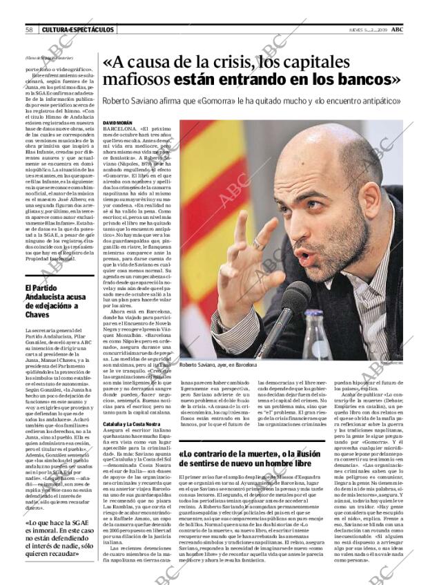 ABC MADRID 05-02-2009 página 58