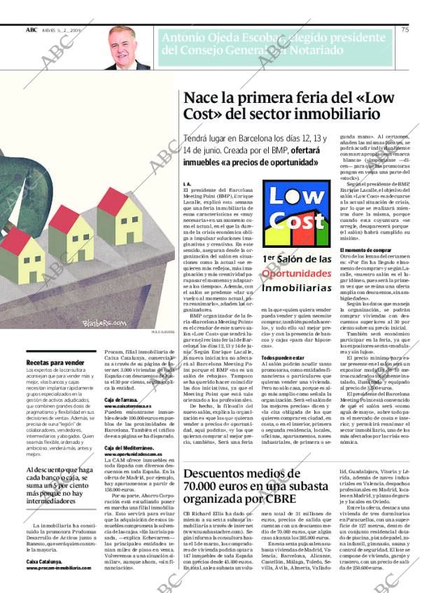 ABC MADRID 05-02-2009 página 75