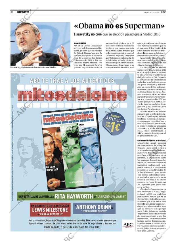 ABC MADRID 05-02-2009 página 92