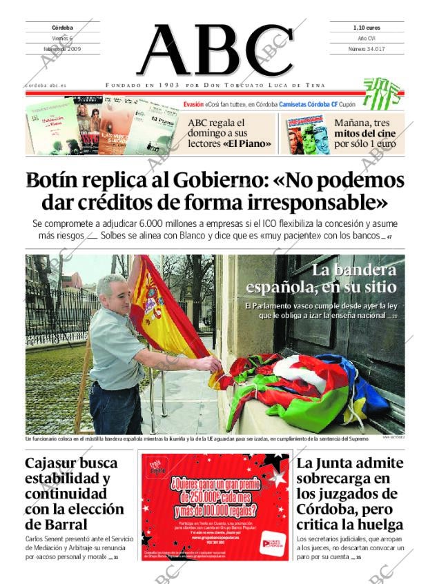 ABC CORDOBA 06-02-2009 página 1