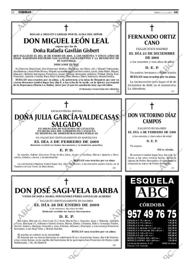 ABC CORDOBA 06-02-2009 página 62