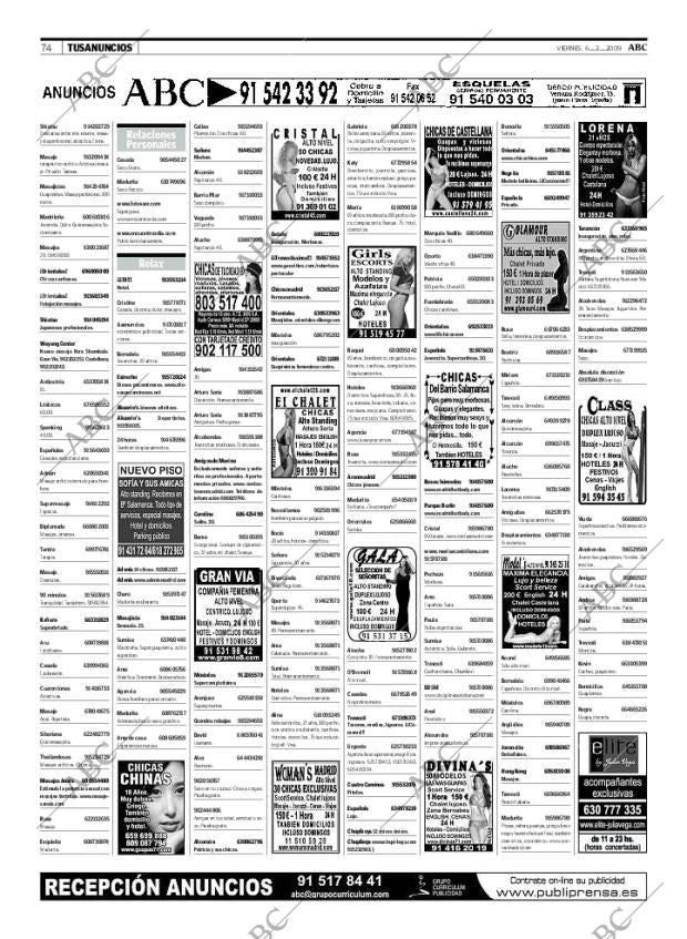 ABC MADRID 06-02-2009 página 74