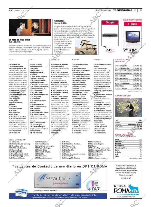 ABC MADRID 06-02-2009 página 93