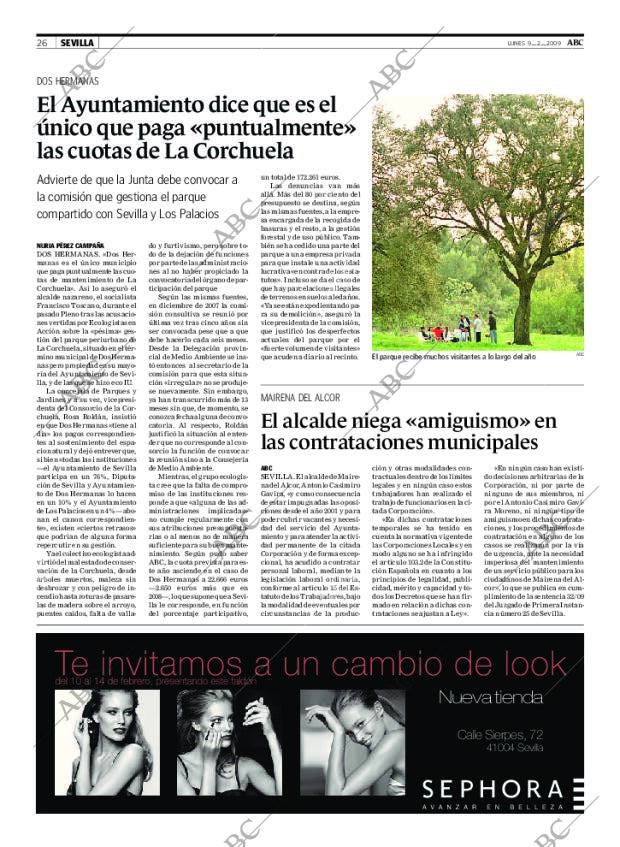 ABC SEVILLA 09-02-2009 página 26