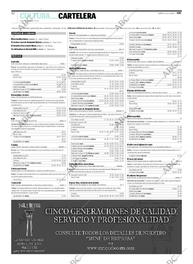 ABC SEVILLA 09-02-2009 página 62