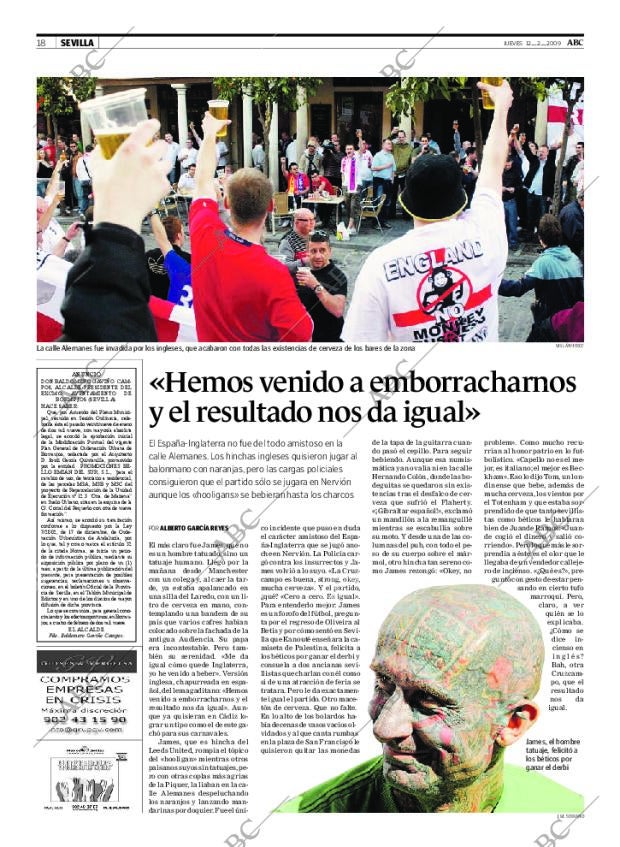 ABC SEVILLA 12-02-2009 página 18