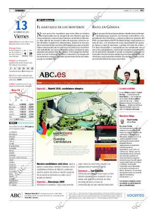 ABC MADRID 13-02-2009 página 2