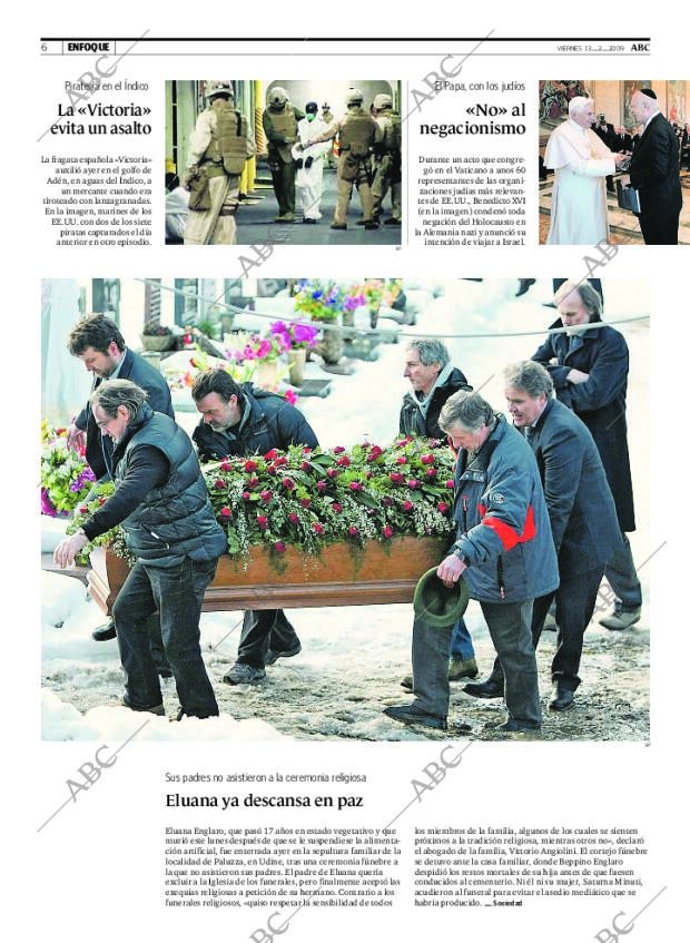 ABC MADRID 13-02-2009 página 6