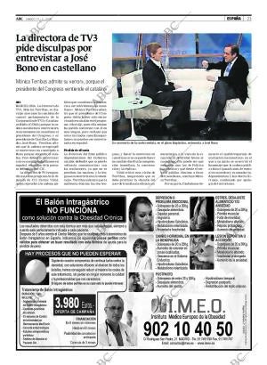 ABC MADRID 14-02-2009 página 23