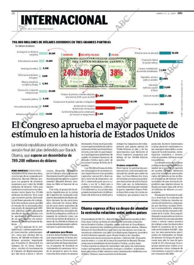 ABC MADRID 14-02-2009 página 26