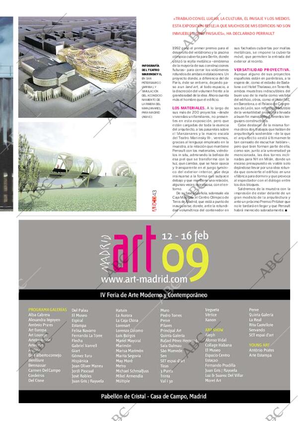 CULTURAL MADRID 14-02-2009 página 43