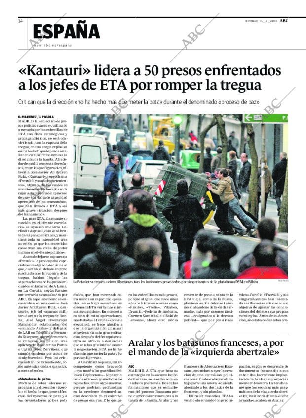ABC MADRID 15-02-2009 página 14