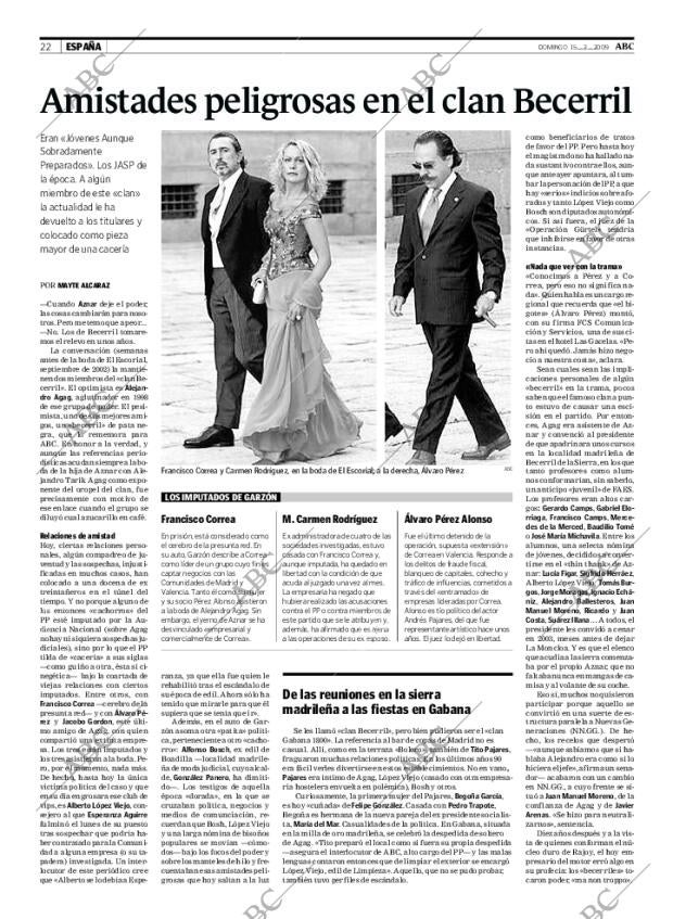 ABC MADRID 15-02-2009 página 22
