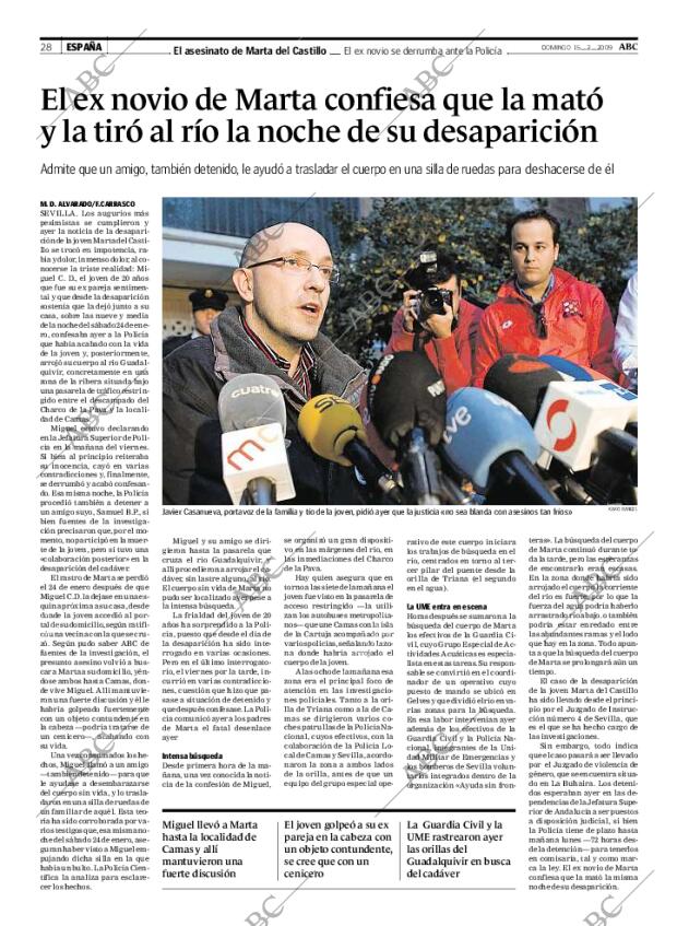 ABC MADRID 15-02-2009 página 28