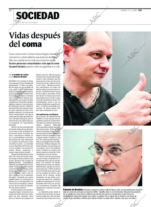 ABC MADRID 15-02-2009 página 56