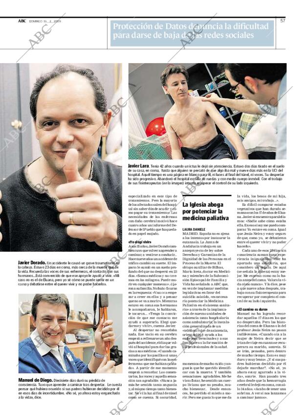 ABC MADRID 15-02-2009 página 57