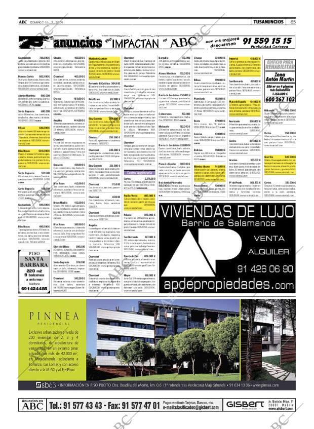 ABC MADRID 15-02-2009 página 85