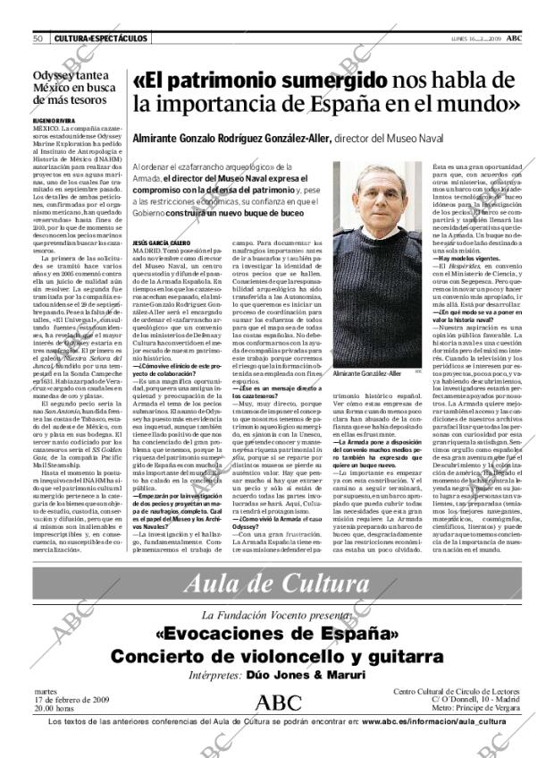 ABC MADRID 16-02-2009 página 50