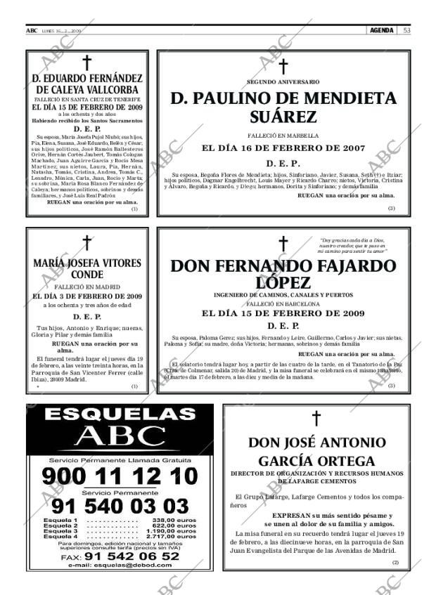 ABC MADRID 16-02-2009 página 53