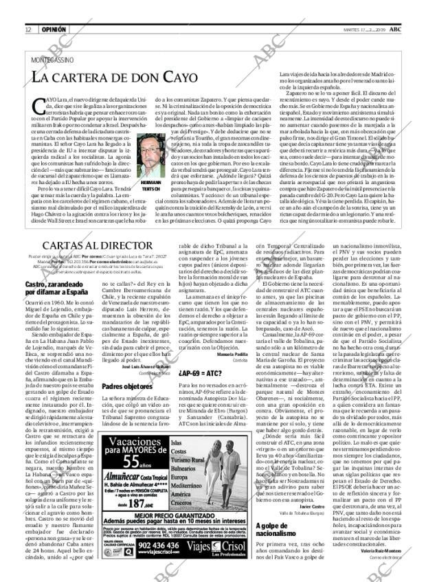 ABC MADRID 17-02-2009 página 12