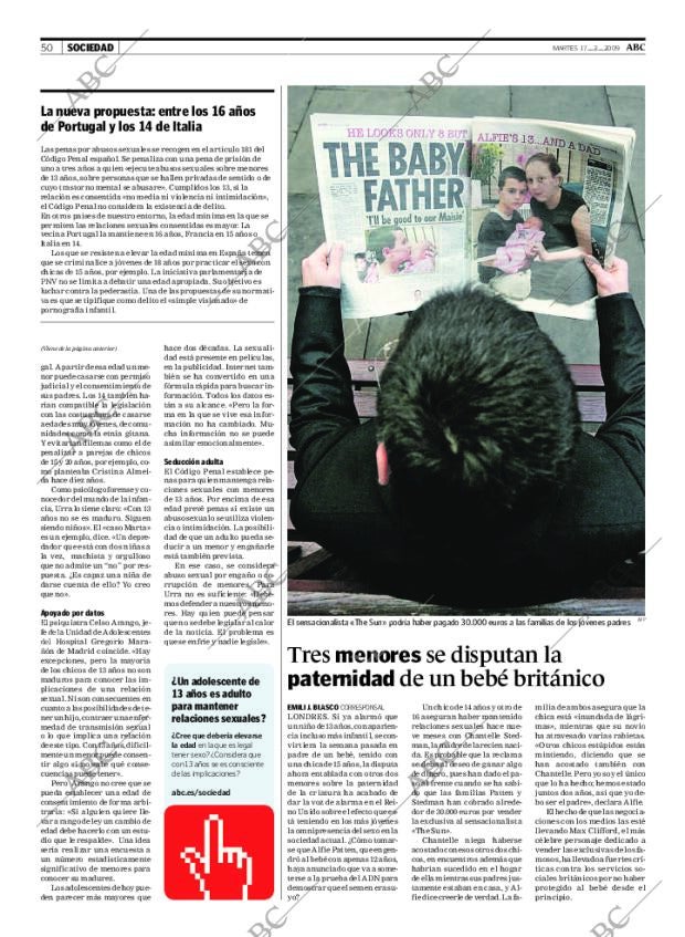 ABC MADRID 17-02-2009 página 50