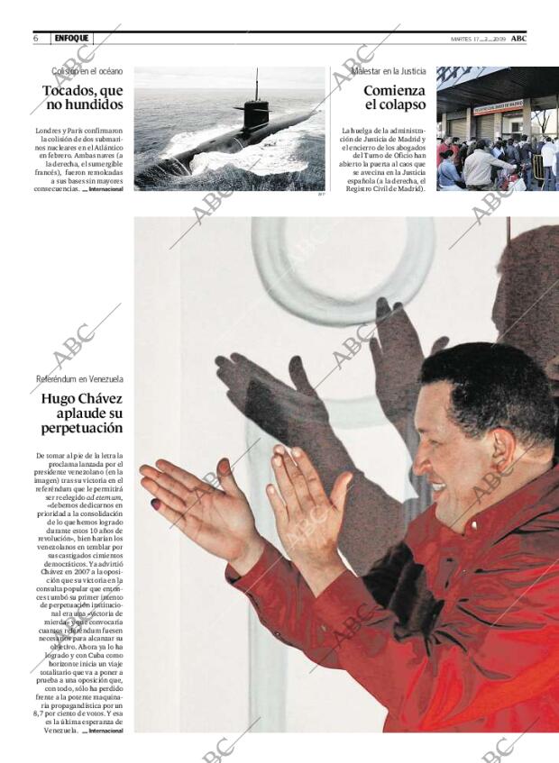 ABC MADRID 17-02-2009 página 6