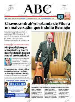 ABC MADRID 18-02-2009 página 1