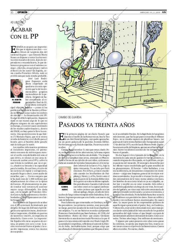 ABC MADRID 18-02-2009 página 10