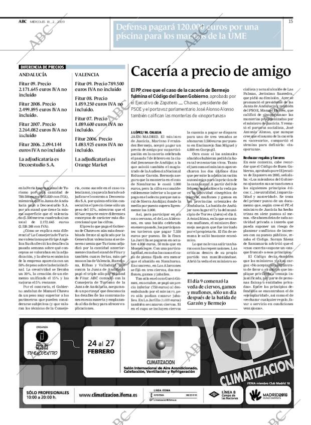 ABC MADRID 18-02-2009 página 15