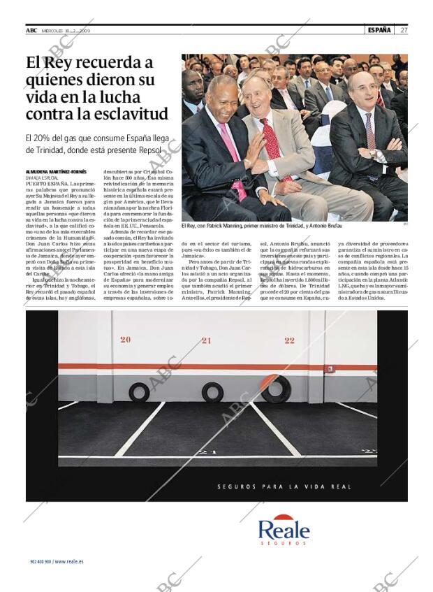 ABC MADRID 18-02-2009 página 27
