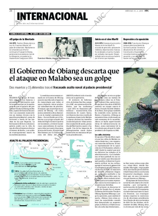 ABC MADRID 18-02-2009 página 28