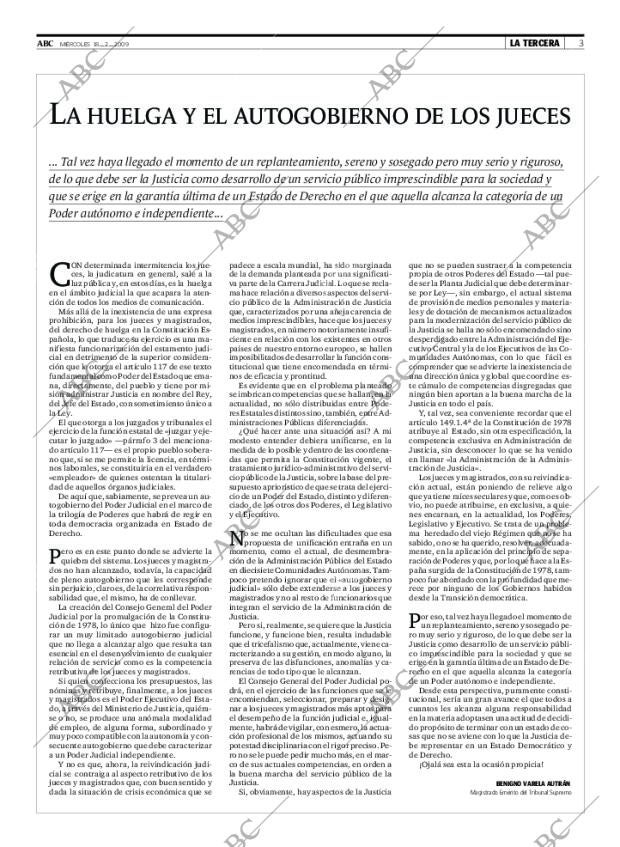 ABC MADRID 18-02-2009 página 3