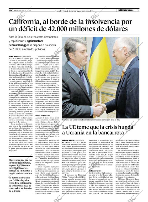 ABC MADRID 18-02-2009 página 31