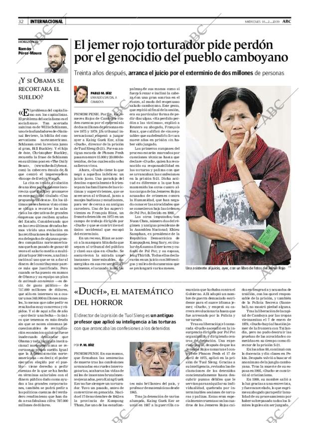 ABC MADRID 18-02-2009 página 32