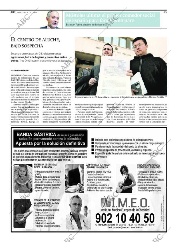 ABC MADRID 18-02-2009 página 45