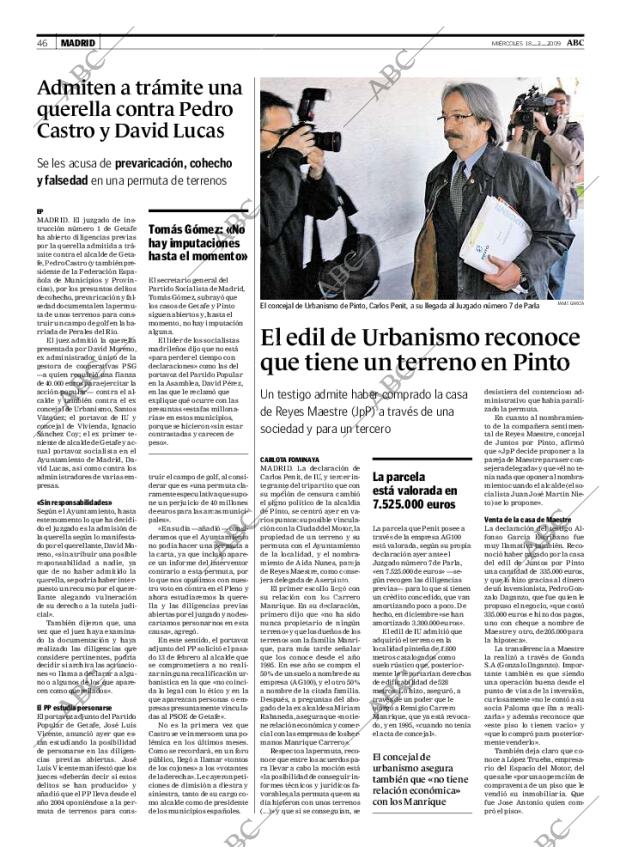 ABC MADRID 18-02-2009 página 46