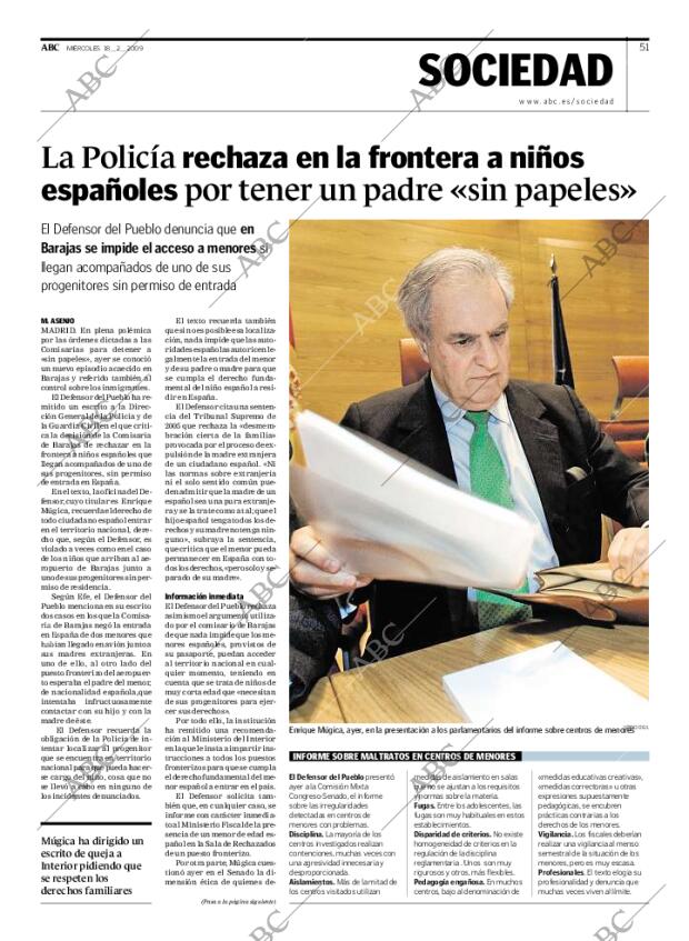 ABC MADRID 18-02-2009 página 51
