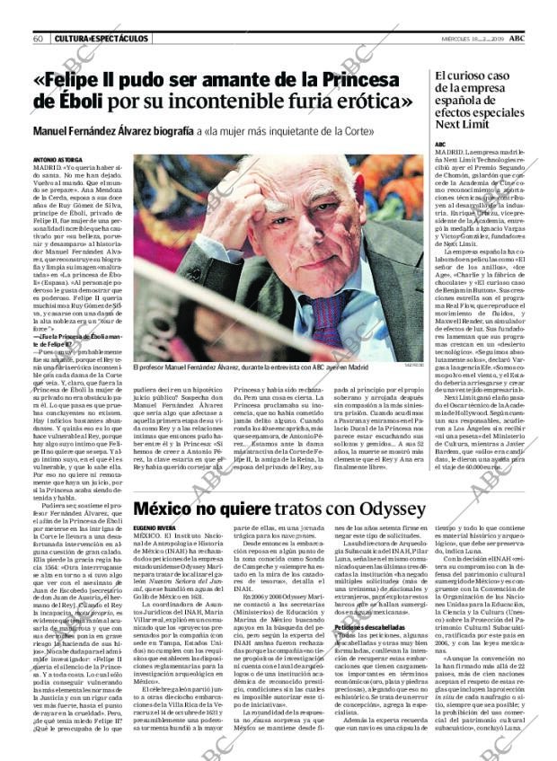 ABC MADRID 18-02-2009 página 60