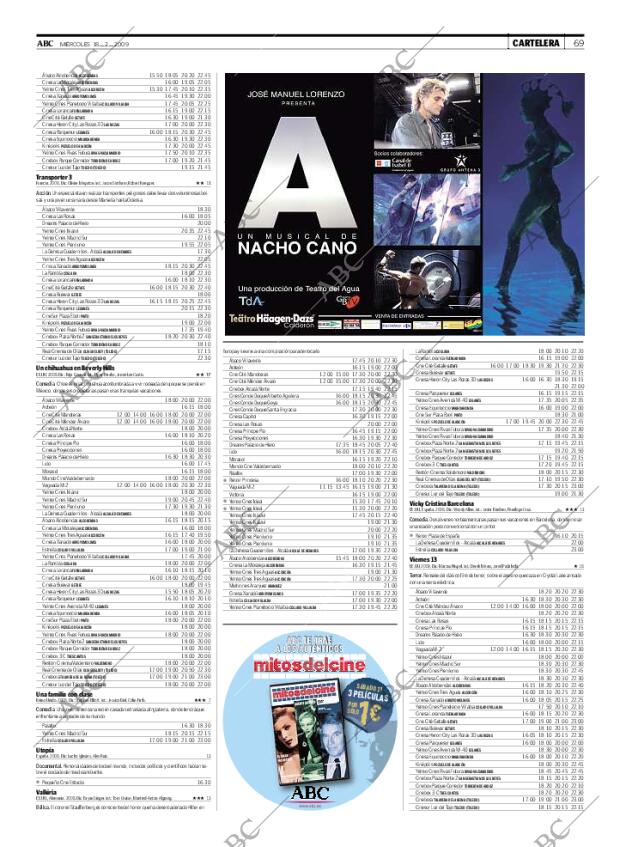 ABC MADRID 18-02-2009 página 69