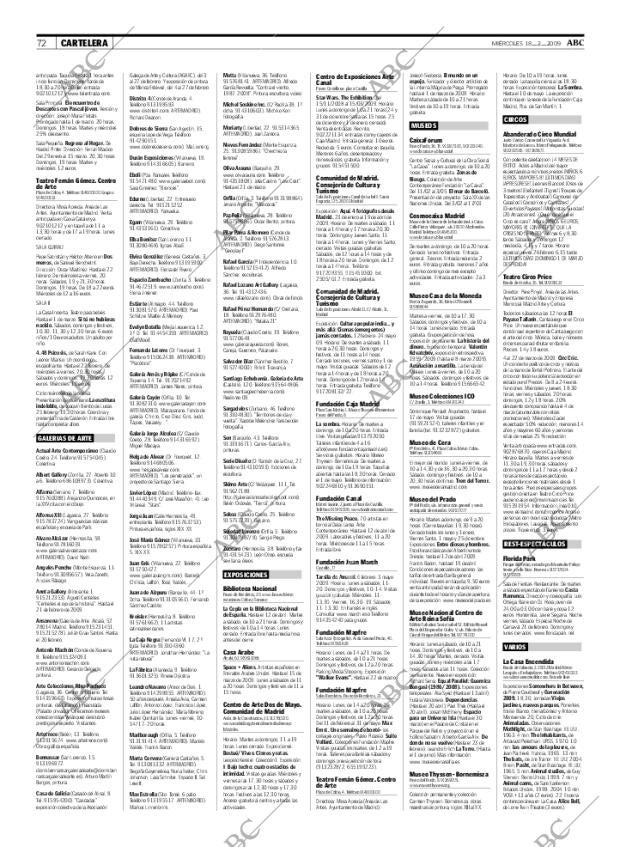 ABC MADRID 18-02-2009 página 72
