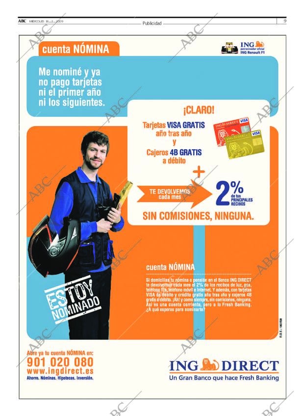 ABC MADRID 18-02-2009 página 9